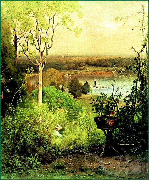 Overlooking the Hudson